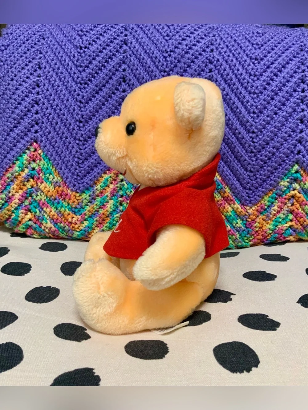 Vintage Disneyland Winnie the Pooh Bear Plush Stuffed Animal Toy Disney World